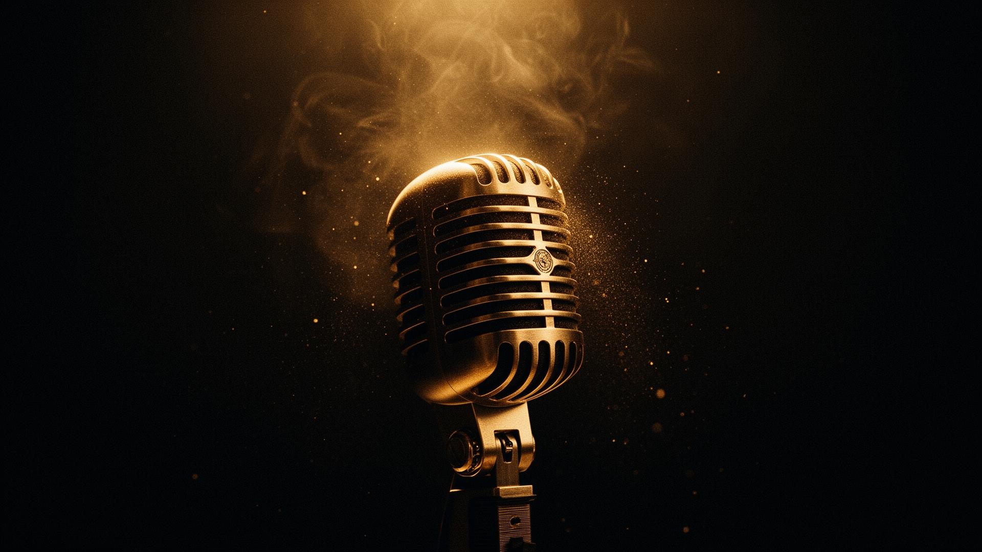 Boss Music studio microphone